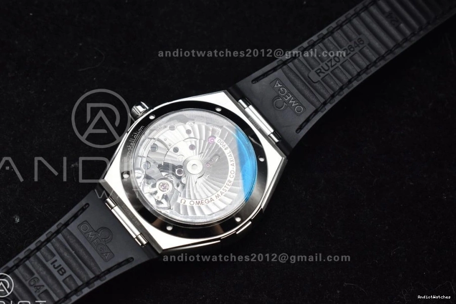 Ceramic Gummy A8900 Super Edition Best HighPerformance 1:1 Black Black Strap Clone SS Dial Black Constellation on 545 VSF 1207